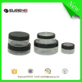 Plastic clear gliter powder jars